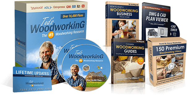 TedsWoodworking 16,000 Woodworking Plans